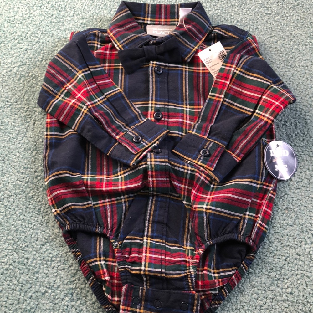 Onsie- plaid top